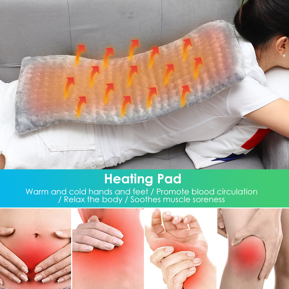 Three Speed Constant Temperature Electric Heating Pad Detachable Inner Bladder Heating Cushion Massage Warm Heating Blanket